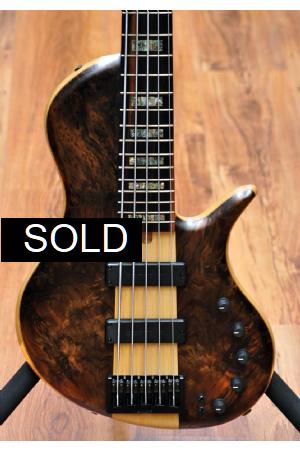 Elrick Platinum Series e-volution Singlecut 5 H2O cured Burl Redwood Top Elrick Platinum Series e-volution Singlecut 5 H2O cured Burl Redwood Top